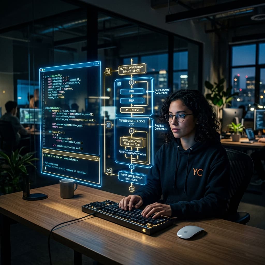 Holographic code terminal and LLM architecture